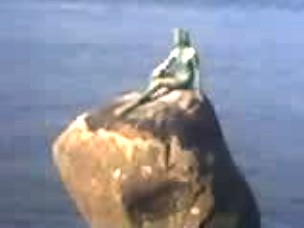 mermaid, Stanley Park, Vancouver, BC, June 2007