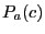 $P_a(c)$